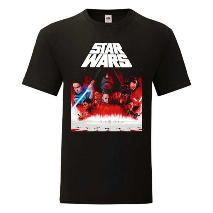 Camiseta Star Wars negra - Episodio IX