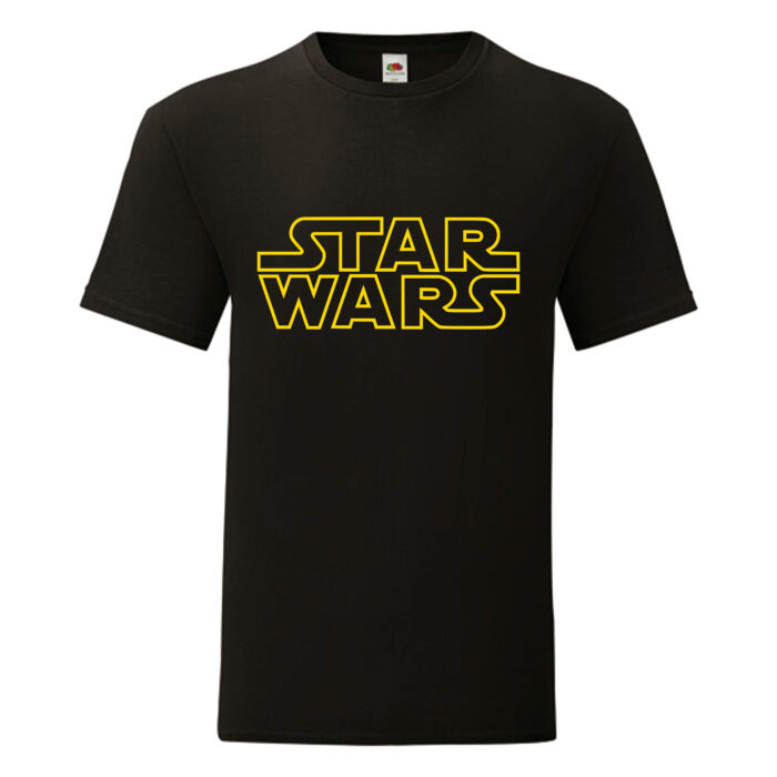 Camiseta Star Wars negra - Logo