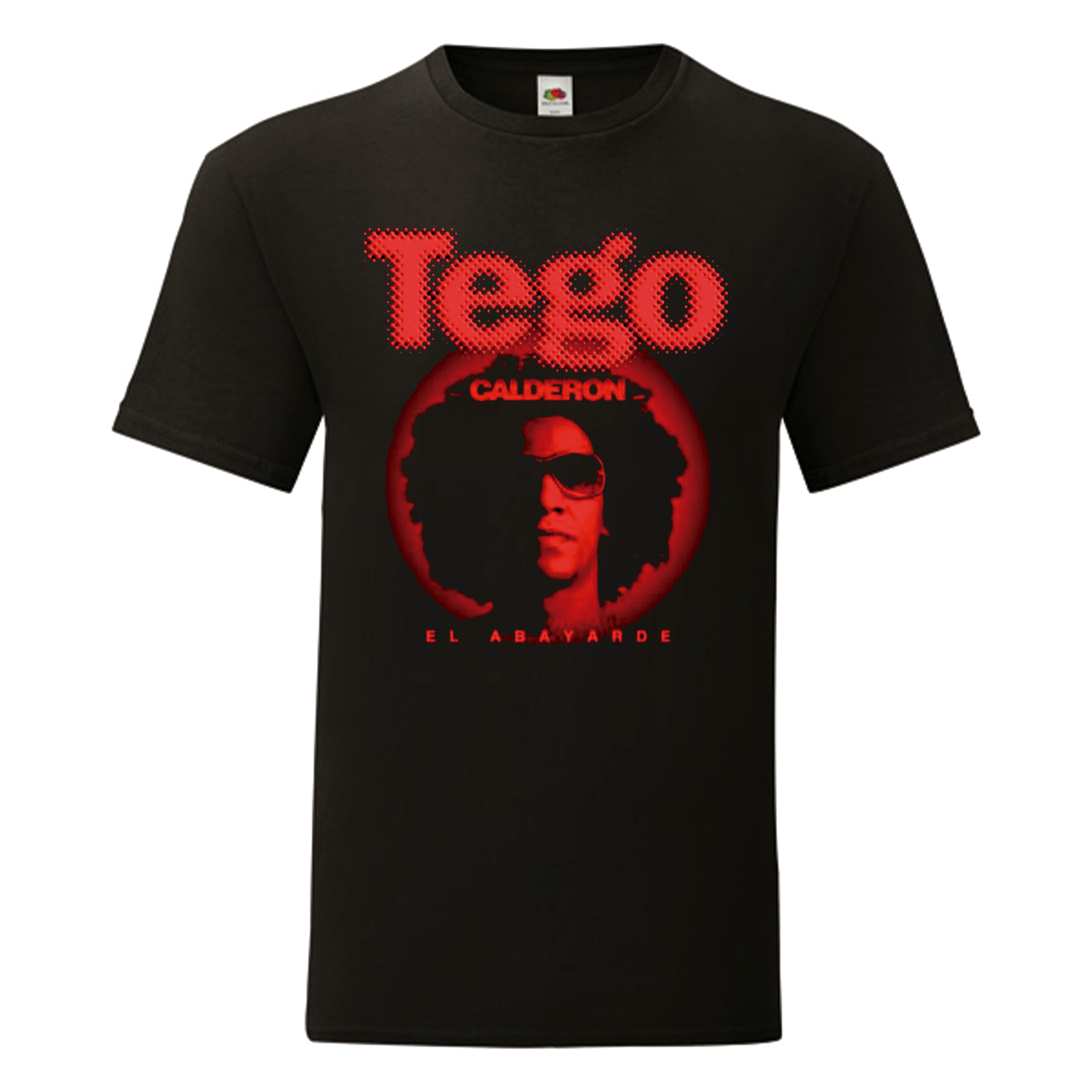 Camiseta Tego Calderón negra - El Abayarde