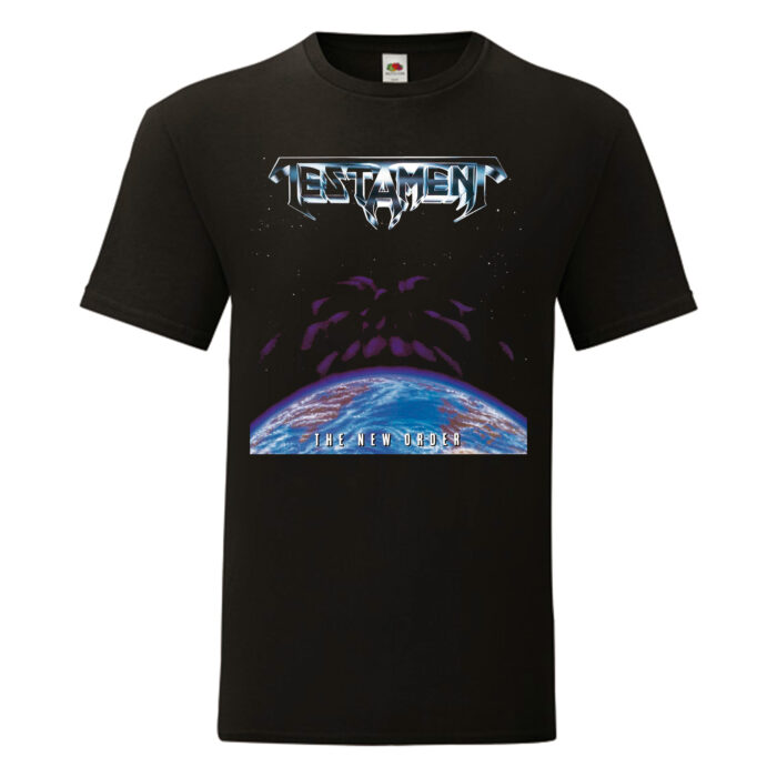 Camiseta Testament negra - The New Order