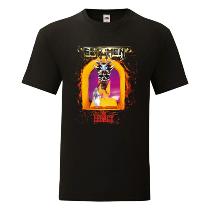 Camiseta Testament negra - The Legacy