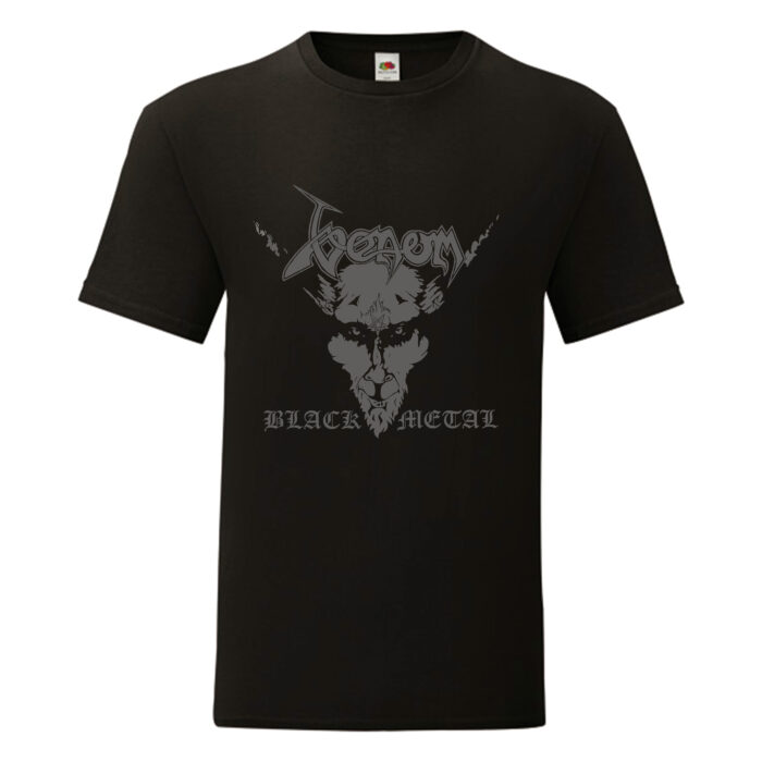 Camiseta Venom negra - Black Metal