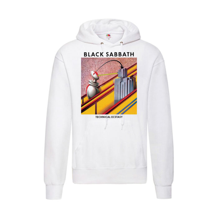 Sudadera Black Sabbath blanca - Technical Ecstasy