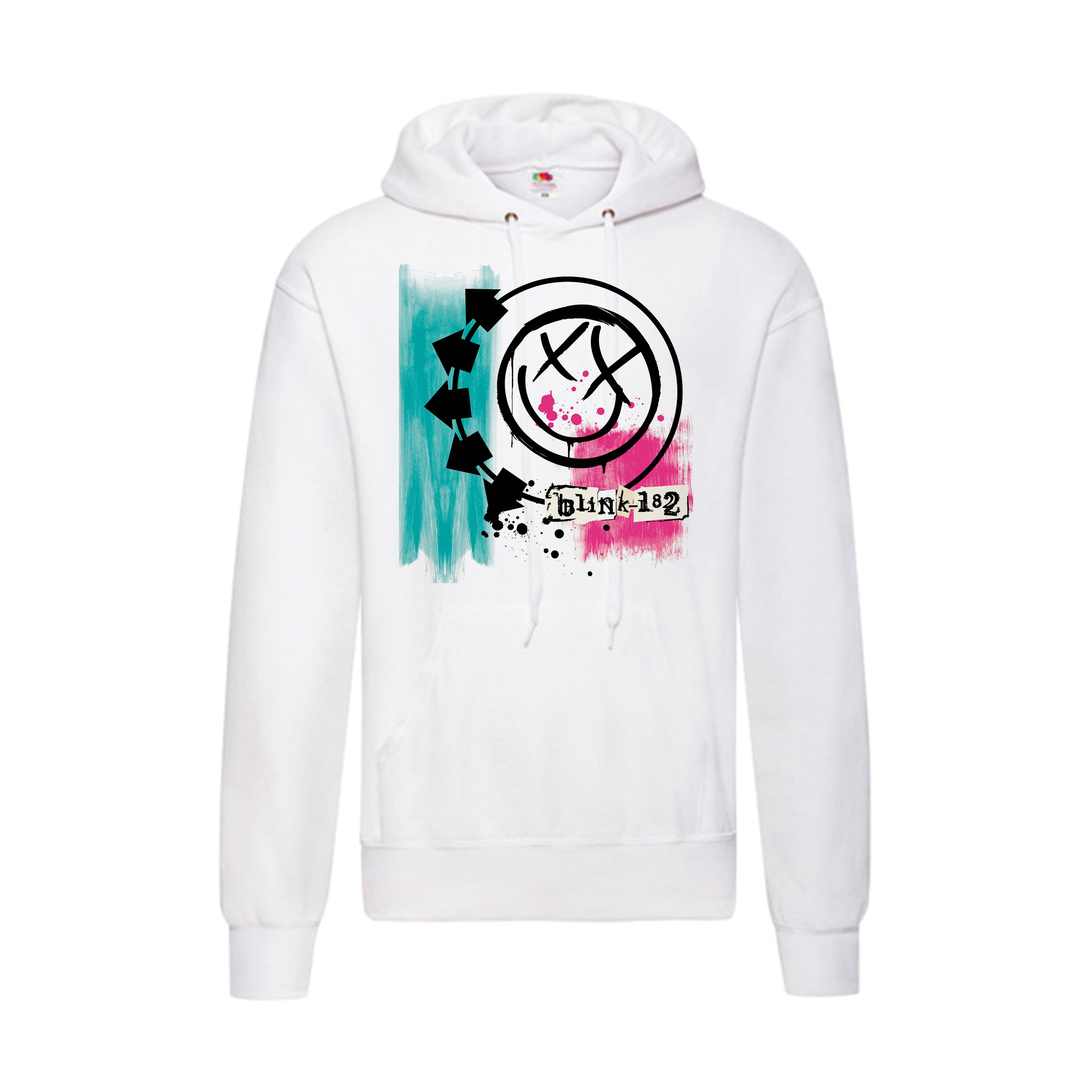 Sudadera Blink 182 blanca - Logo