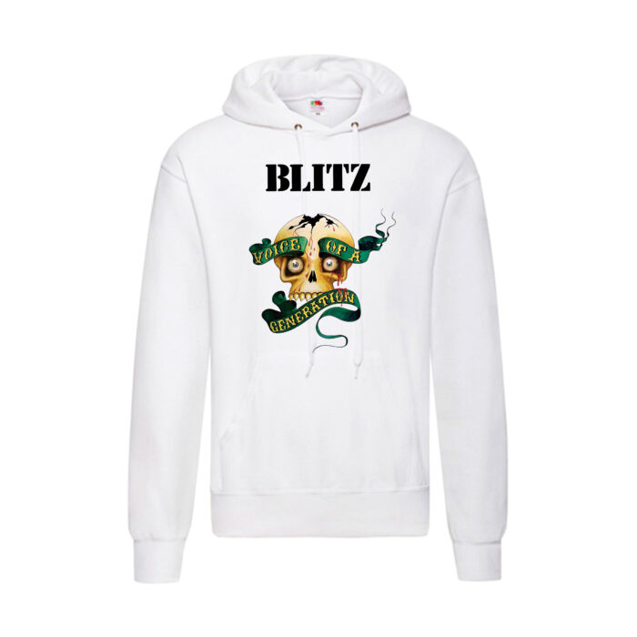 Sudadera Blitz blanca - Voice Of A Generation