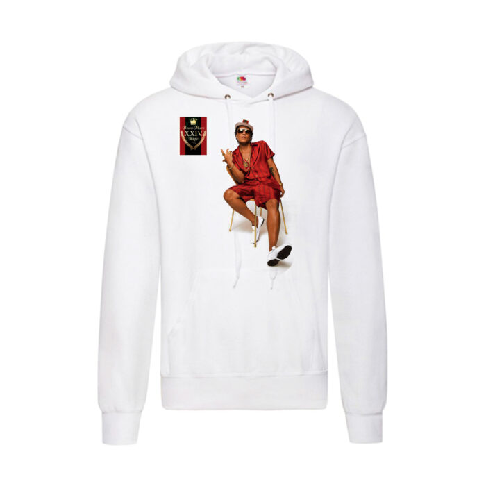 Sudadera Bruno Mars blanca - 24K Magic