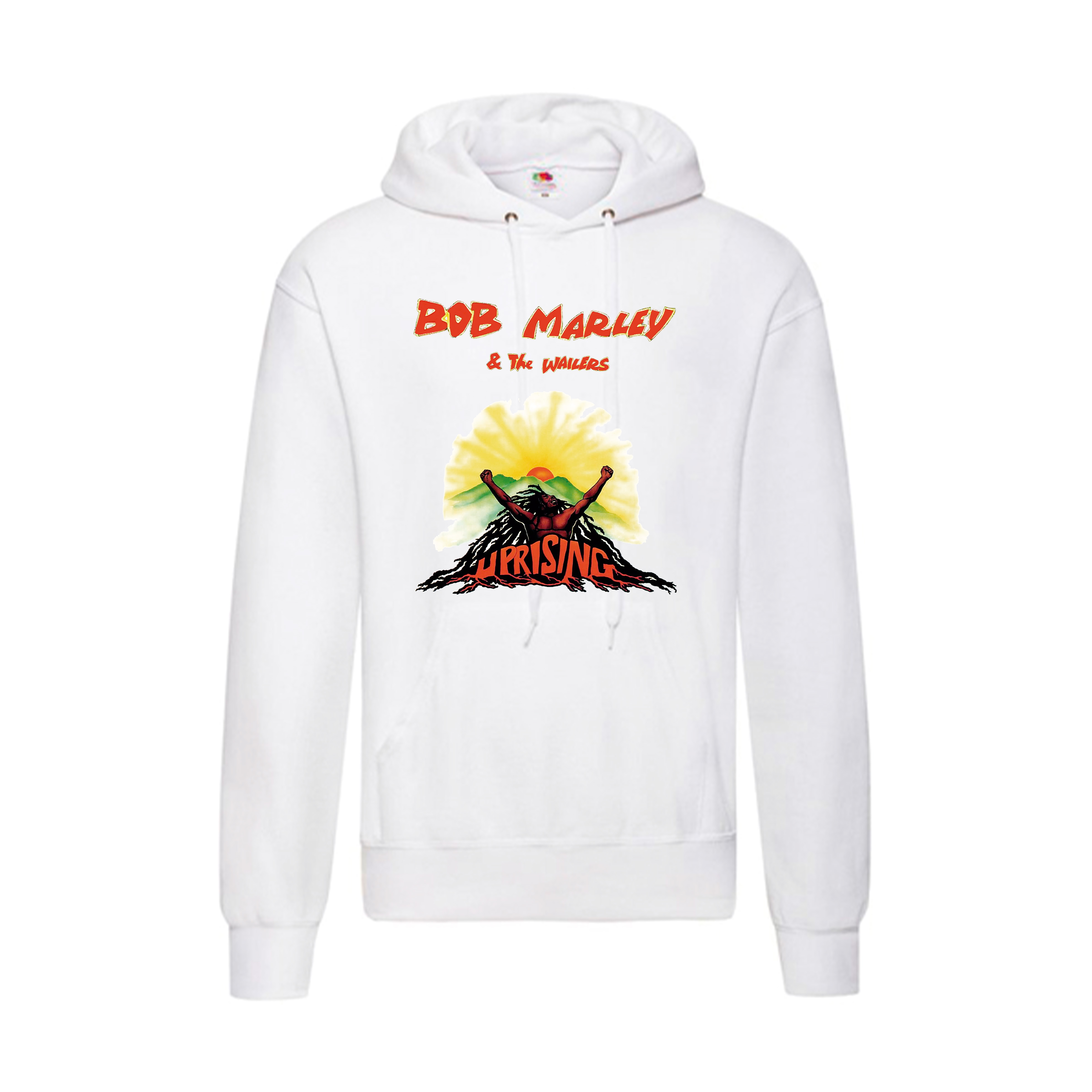 Sudadera Bob Marley blanca - Uprising