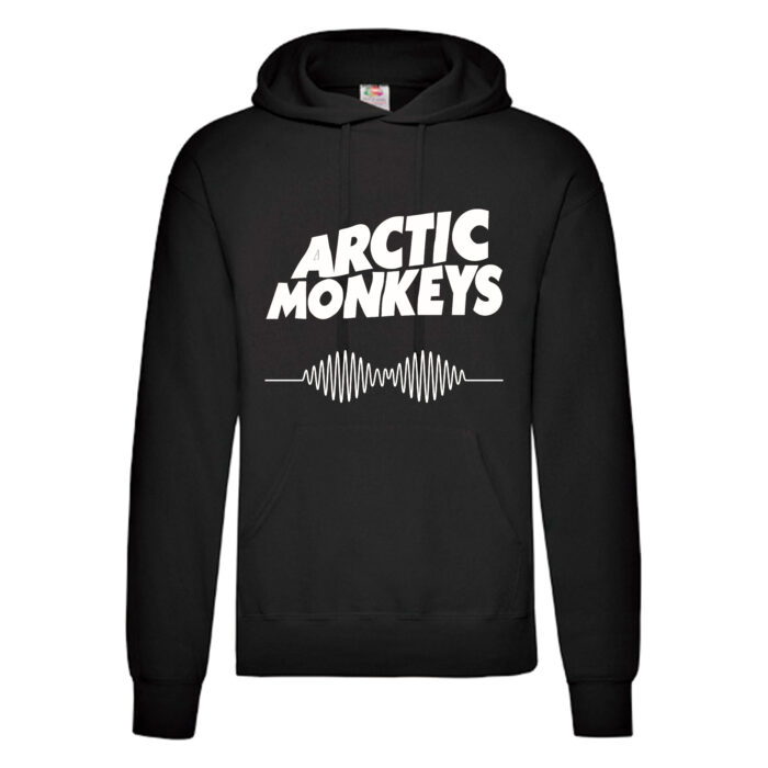 Sudadera Arctic Monkeys negra - Logo