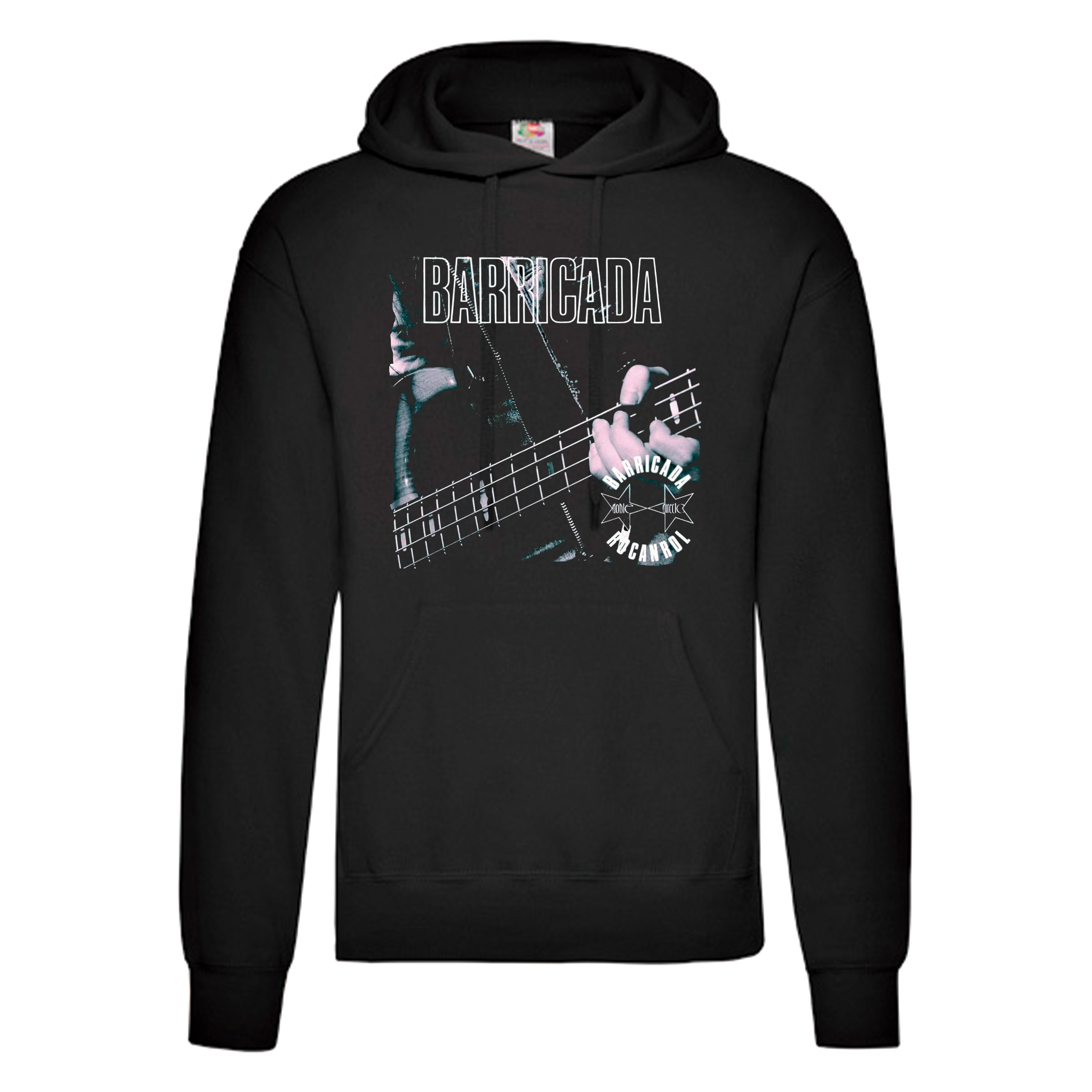 Sudadera Barricada negra - Doble Directo