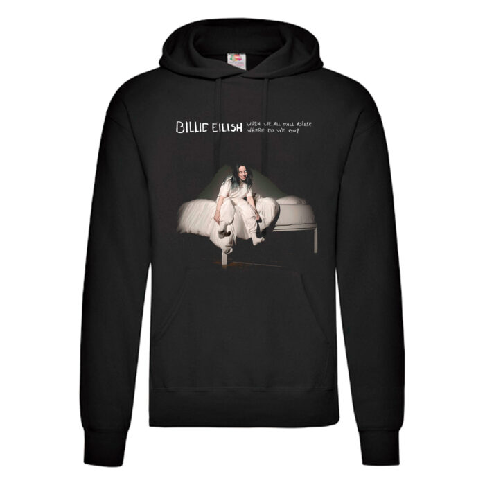 Sudadera Billie Eilish negra - When We All Fall Asleep, Where Do We Go?