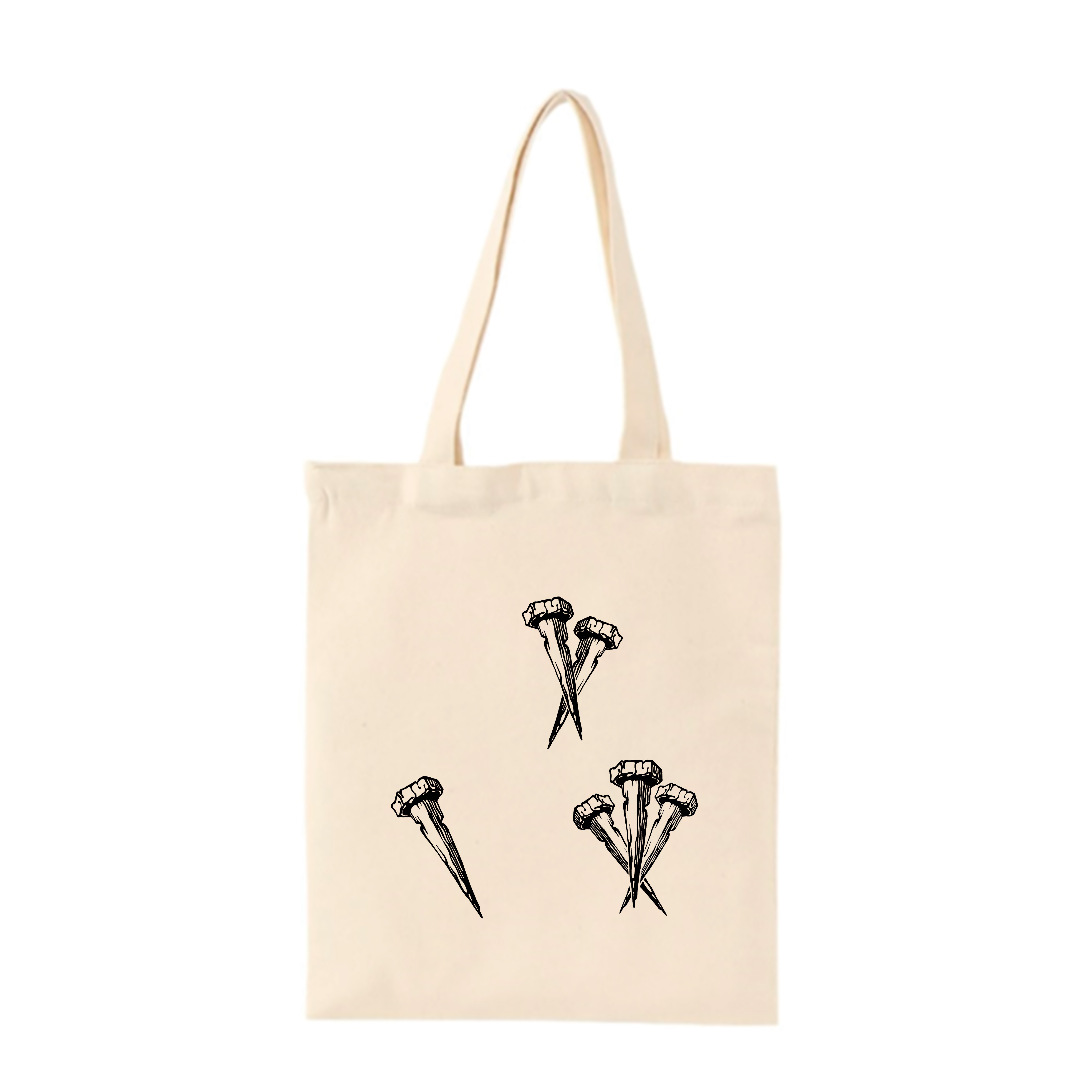 Tote Bag natural - Clavos de Cristo