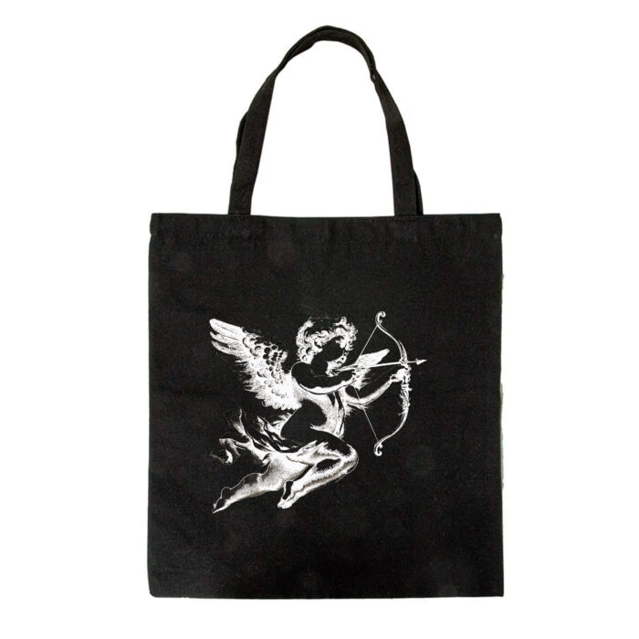 Tote Bag negra - Querubín