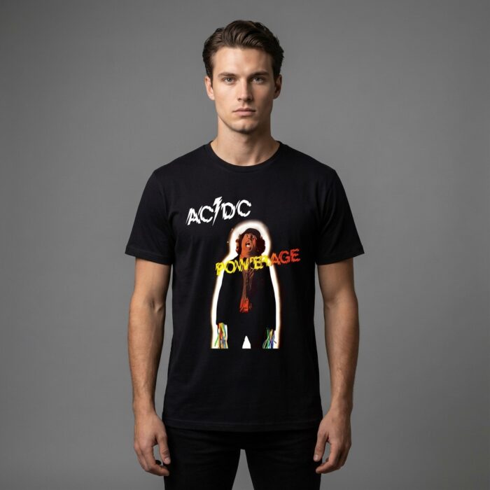 Camiseta ACDC negra - Powerage