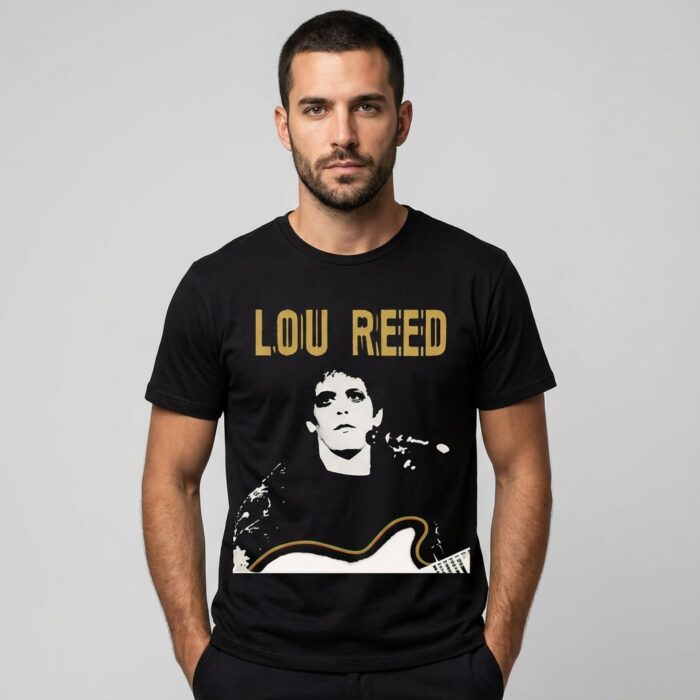 Camiseta Lou Reed negra - Transformer