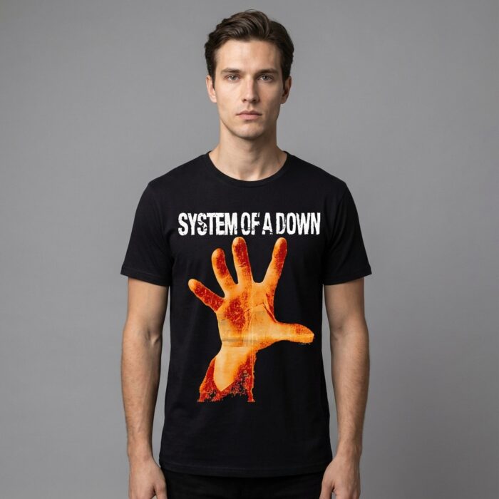 Camiseta System Of A Down negra - System Of A Down