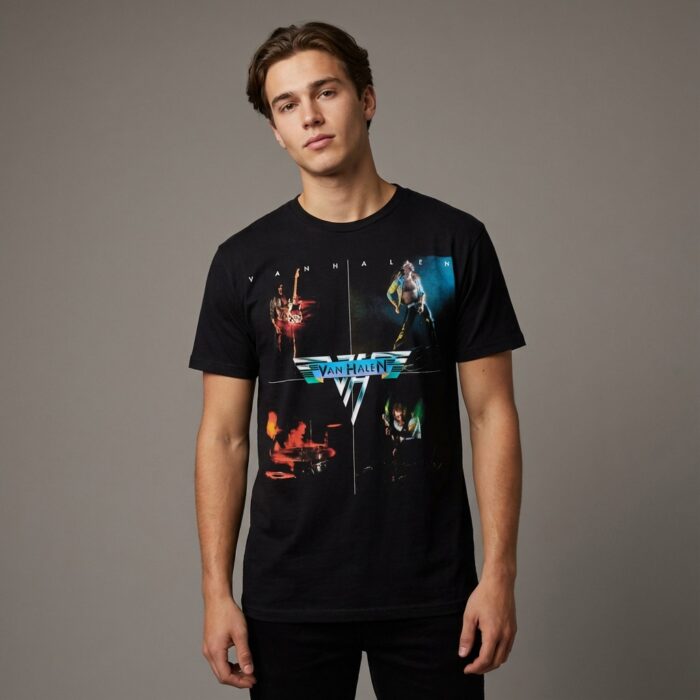 Camiseta Van Halen negra - Van Halen I