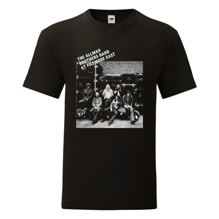 Camiseta Allman Brothers Band, The negra - Live At Fillmore East