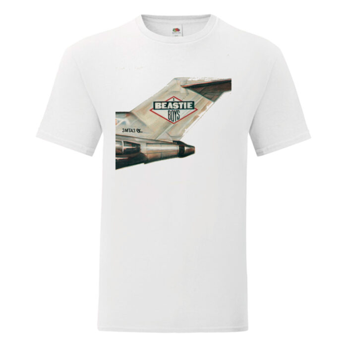 Camiseta Beastie Boys blanca - Licensed To Ill
