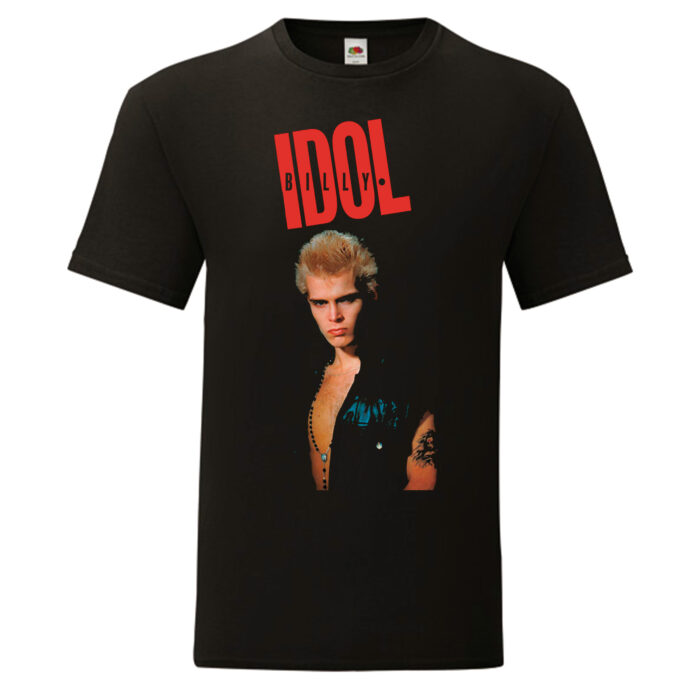 Camiseta Billy Idol negra - Billy Idol