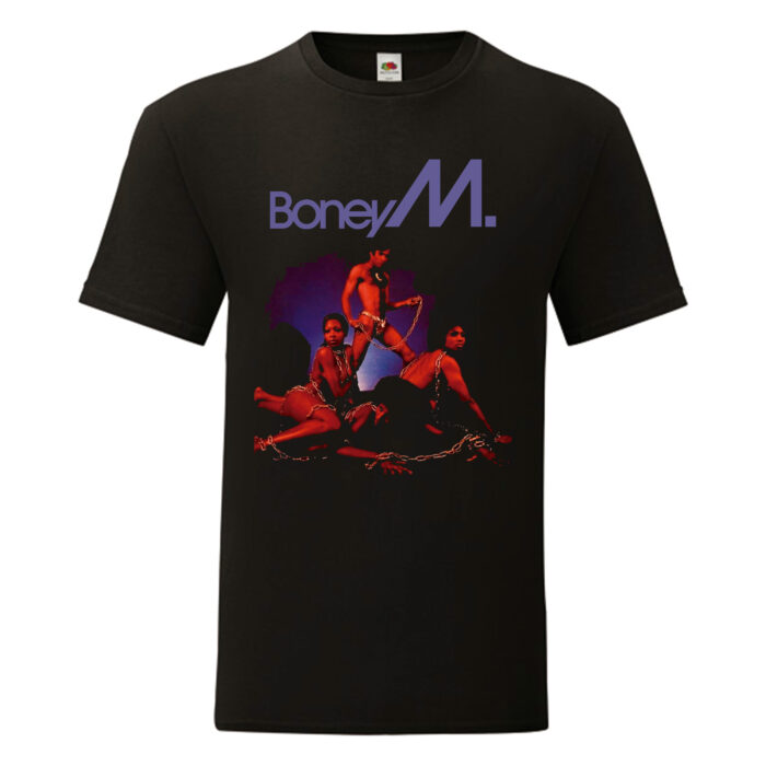 Camiseta Boney M negra - Love For Sale