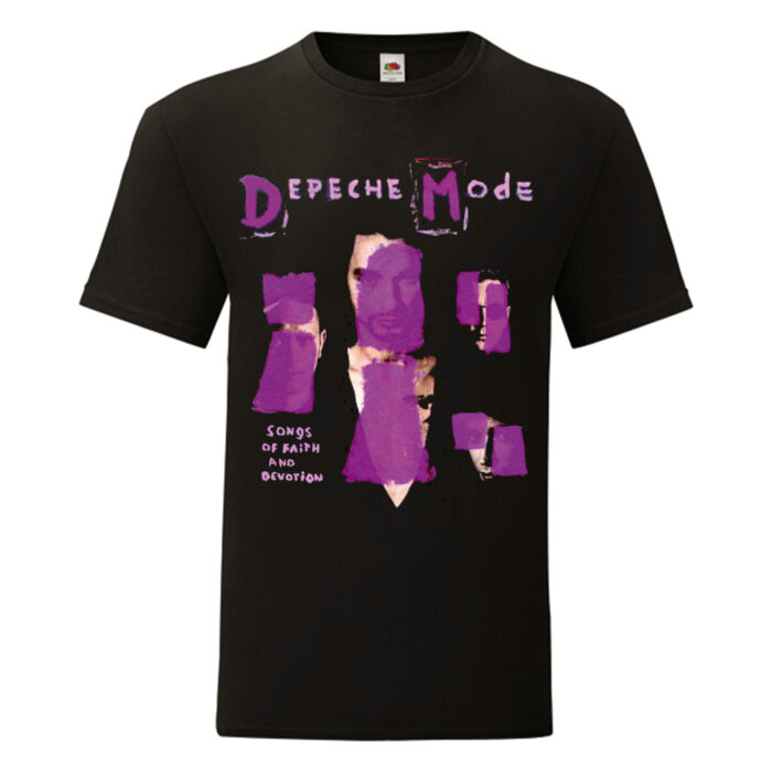 Camiseta Depeche Mode negra - Songs Of Faith And Devotion