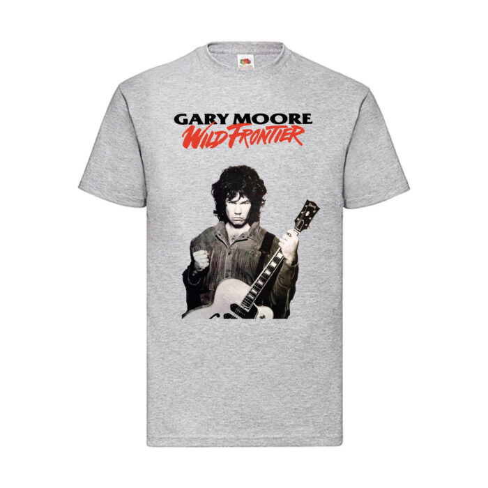 Camiseta Gary Moore gris jaspeado - Wild Frontier