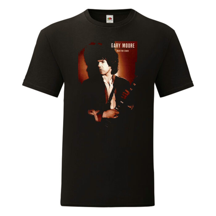 Camiseta Gary Moore negra - Run For Cover