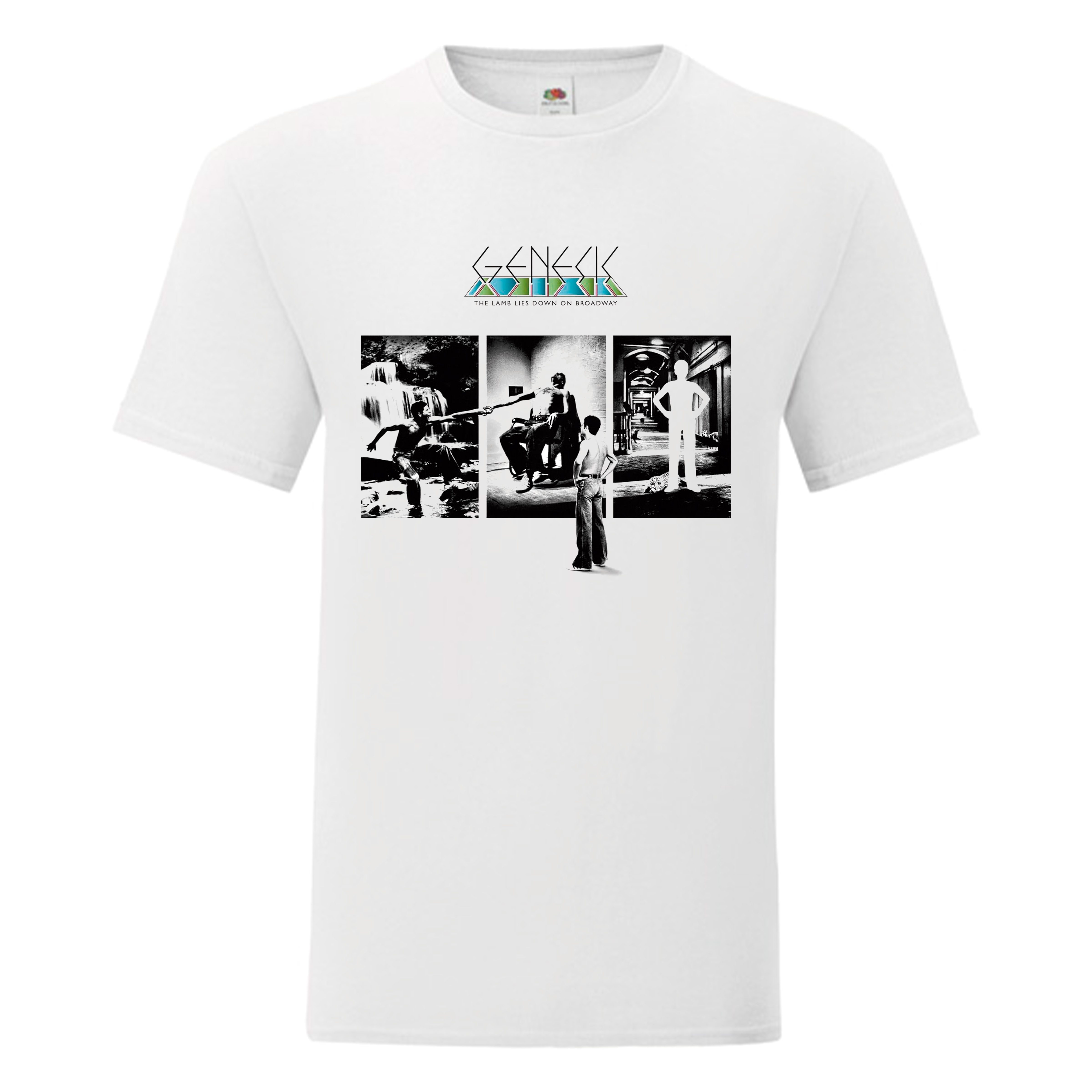 Camiseta Genesis blanca - The Lamb Lies Down On Broadway
