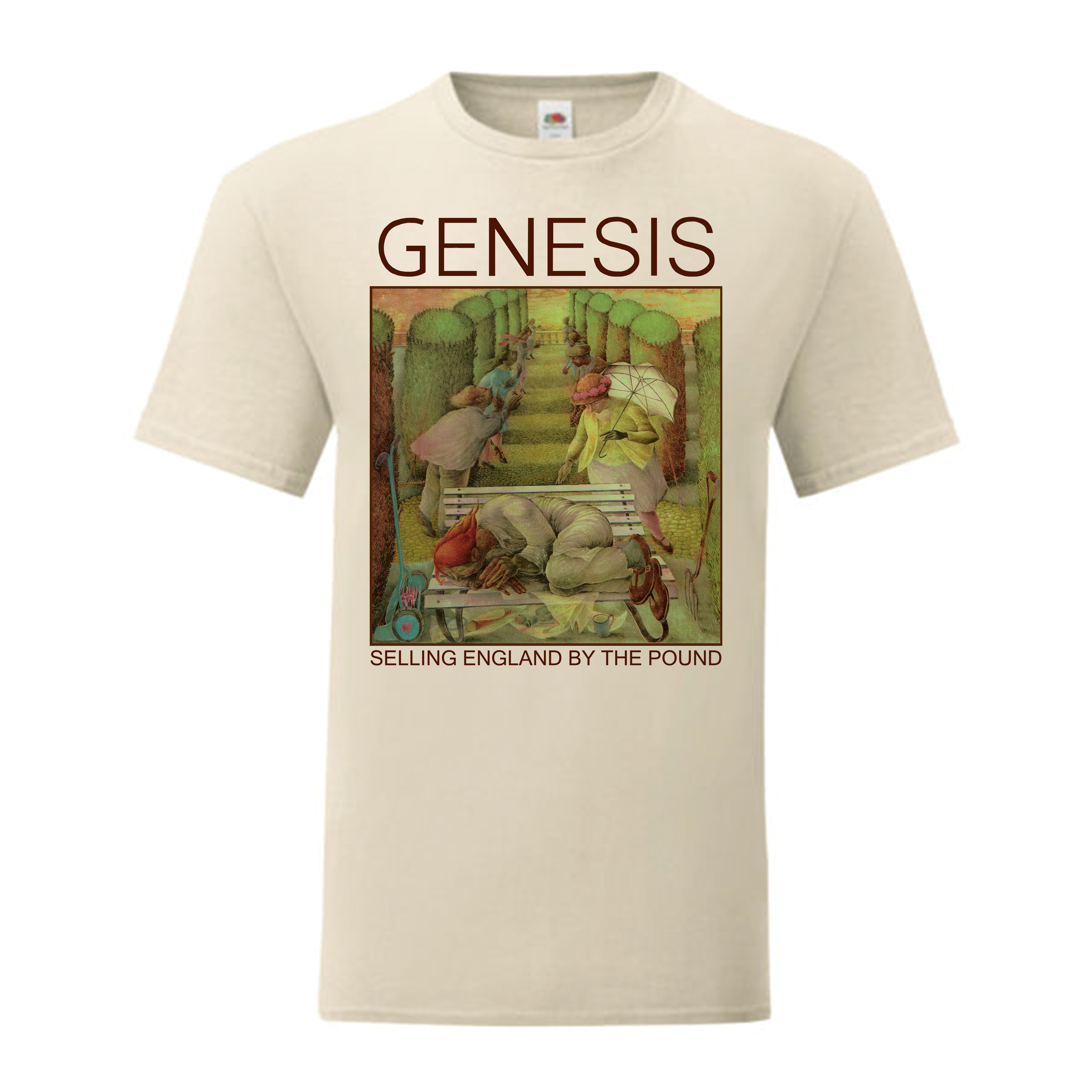 Camiseta Genesis natural - Selling England By The Pound