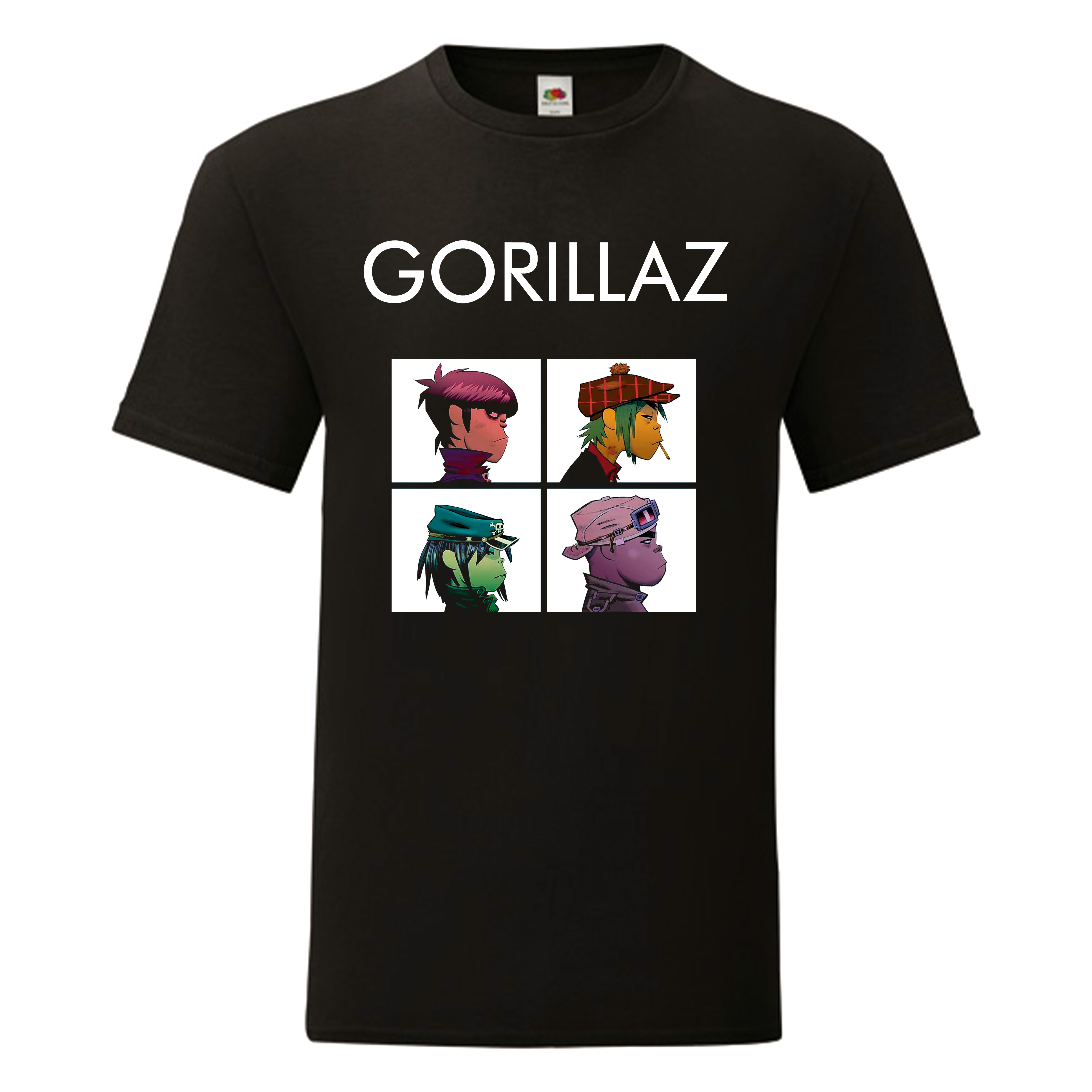 Camiseta Gorillaz negra - Demon Days