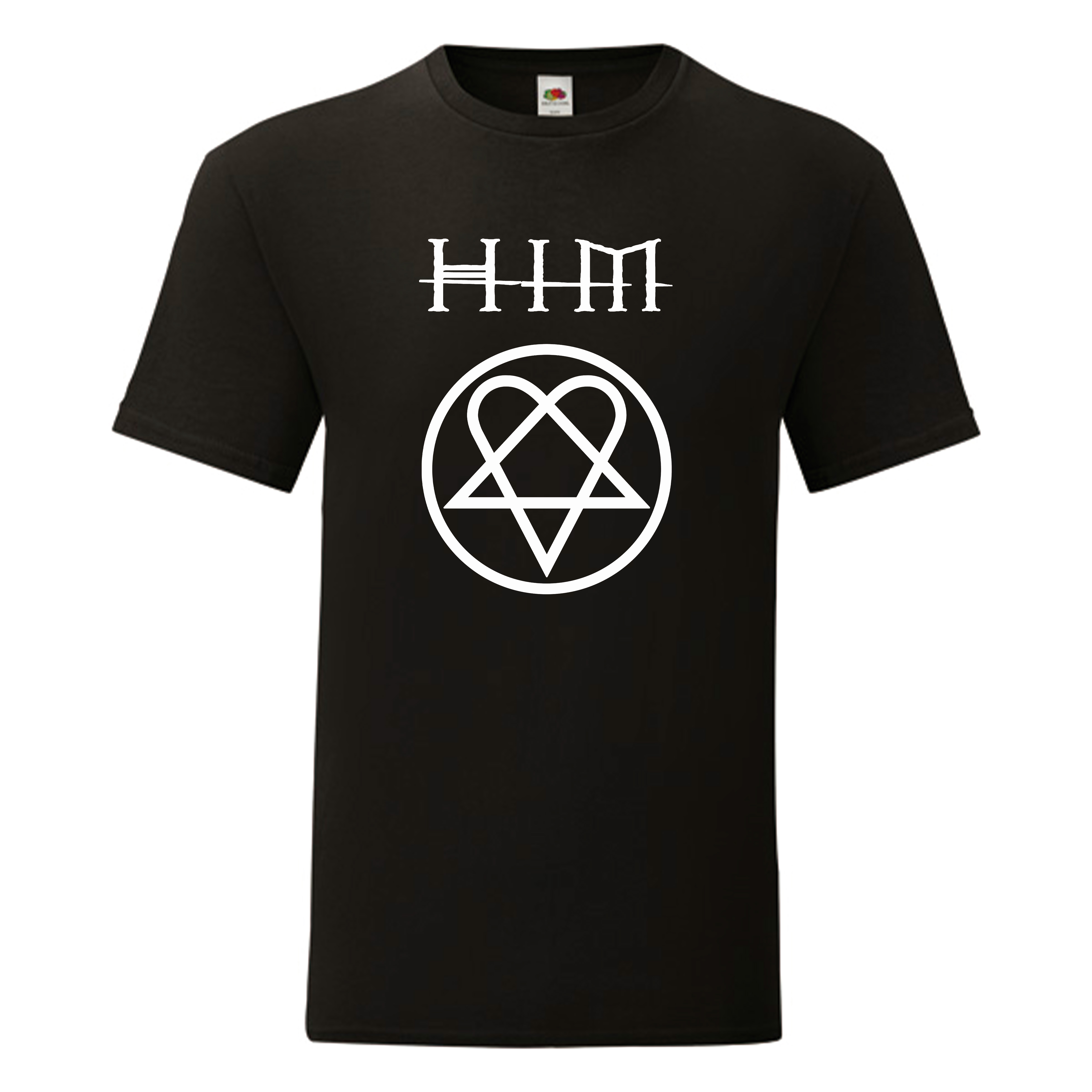 Camiseta Him negra - Logo