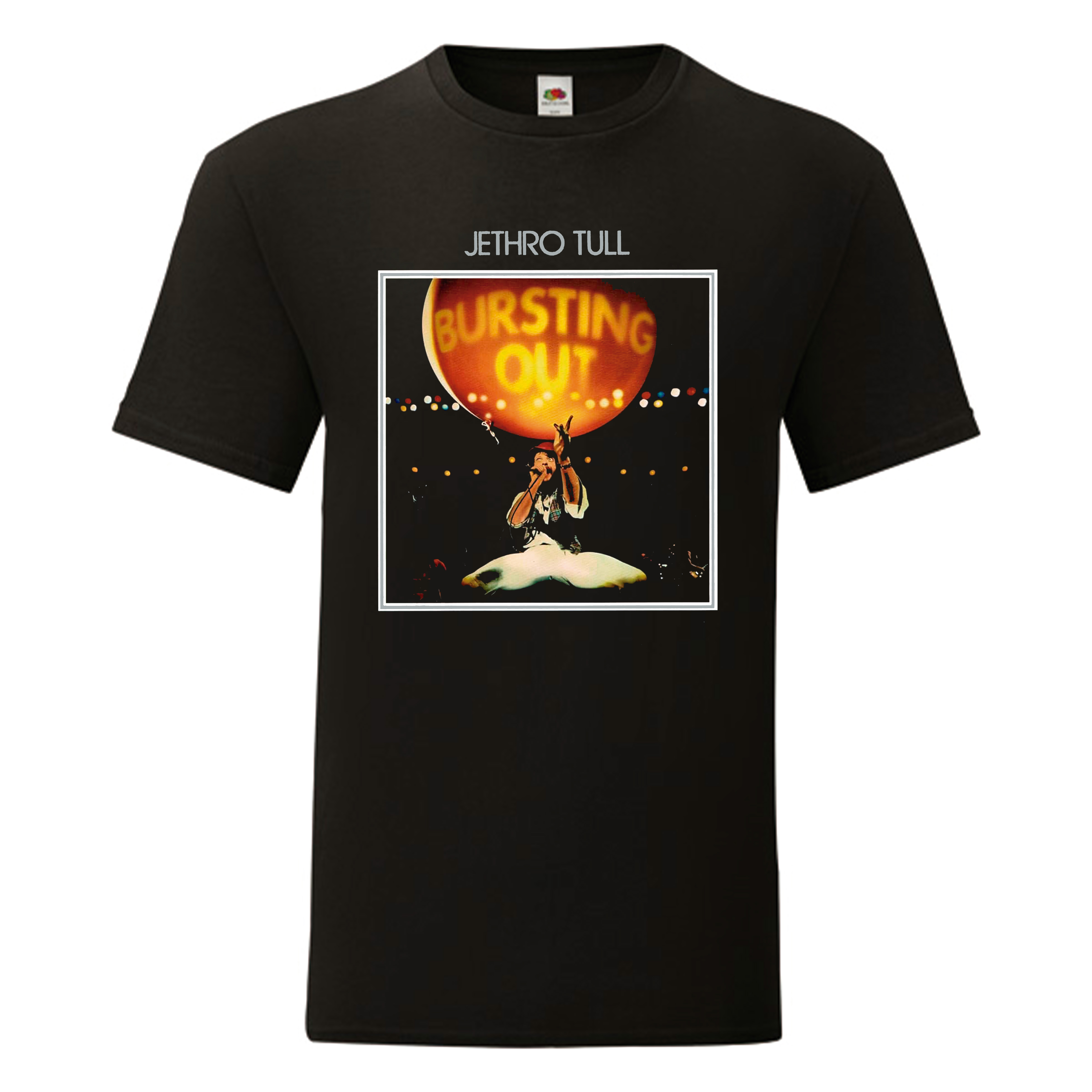Camiseta Jethro Tull negra - Bursting Out