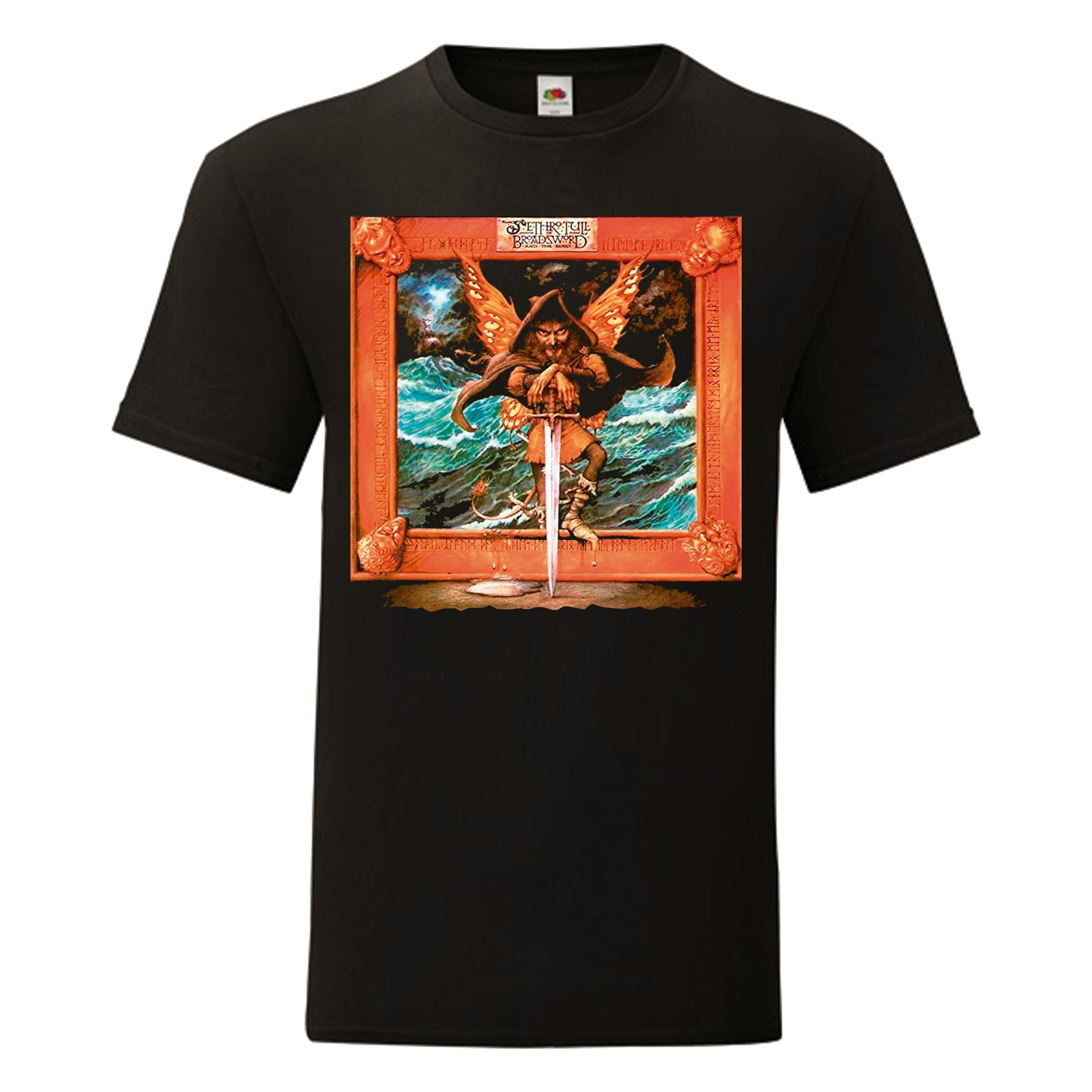 Camiseta Jethro Tull negra - The Broadsword And The Beast