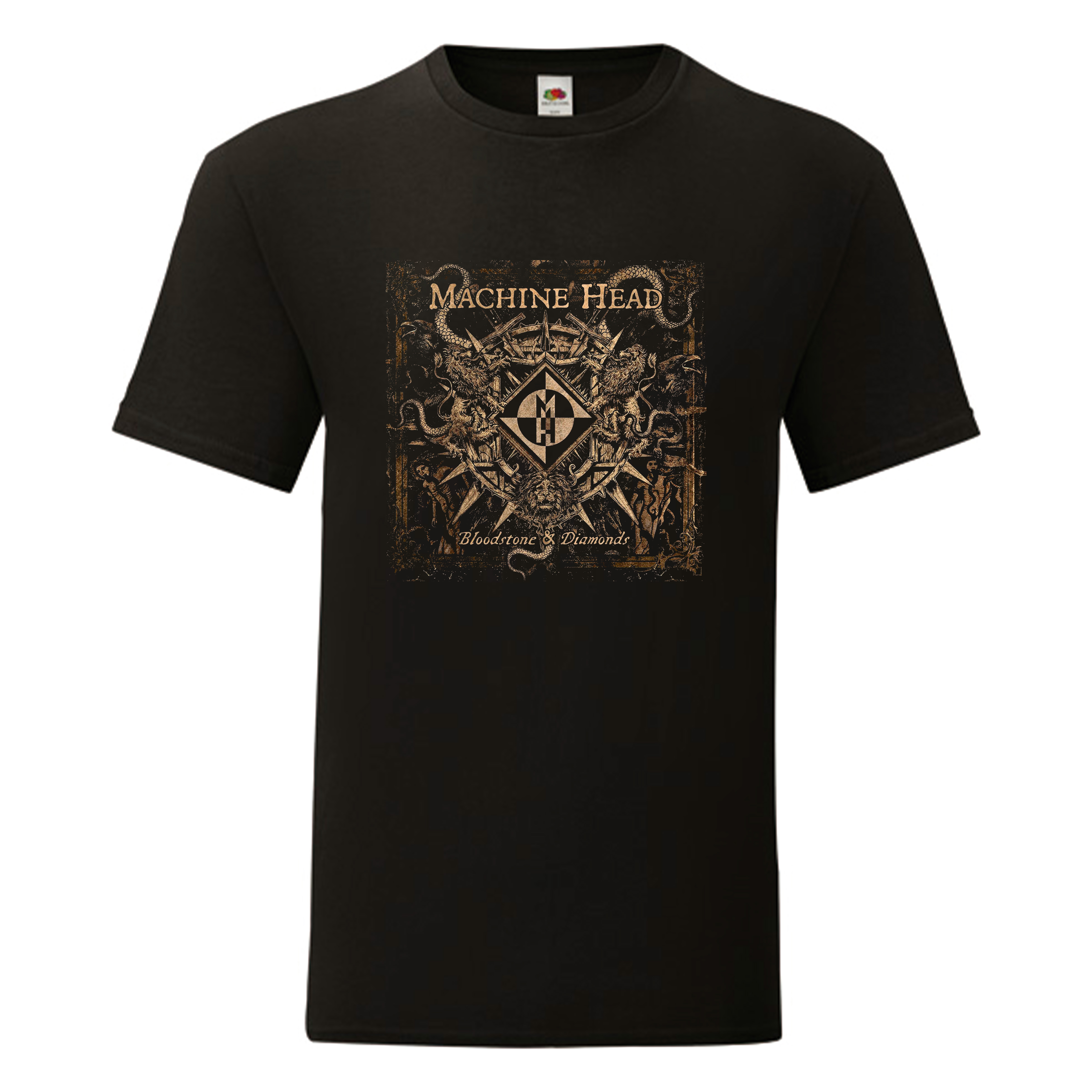 Camiseta Machine Head negra - Bloodstone And Diamonds