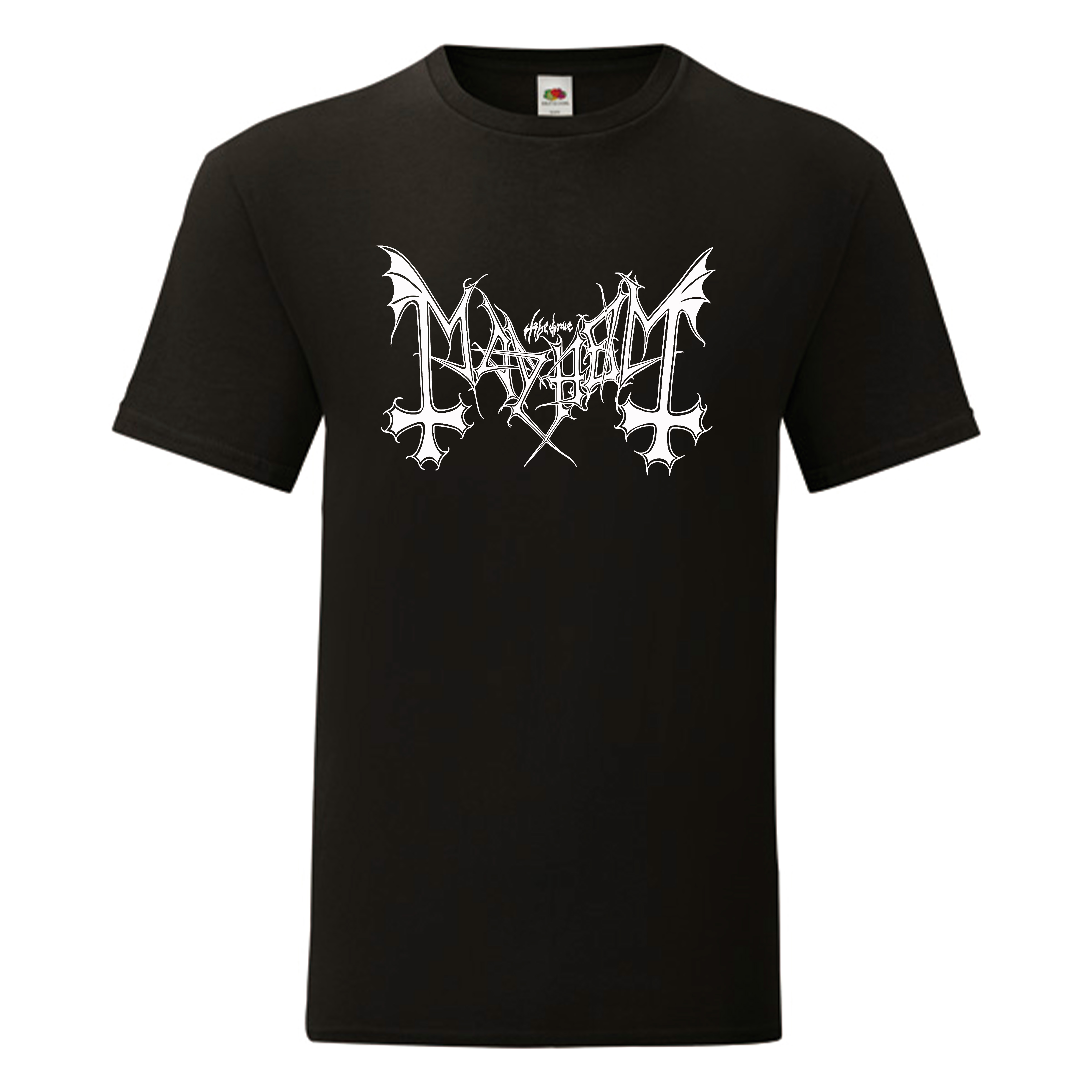 Camiseta Mayhem negra - Logo