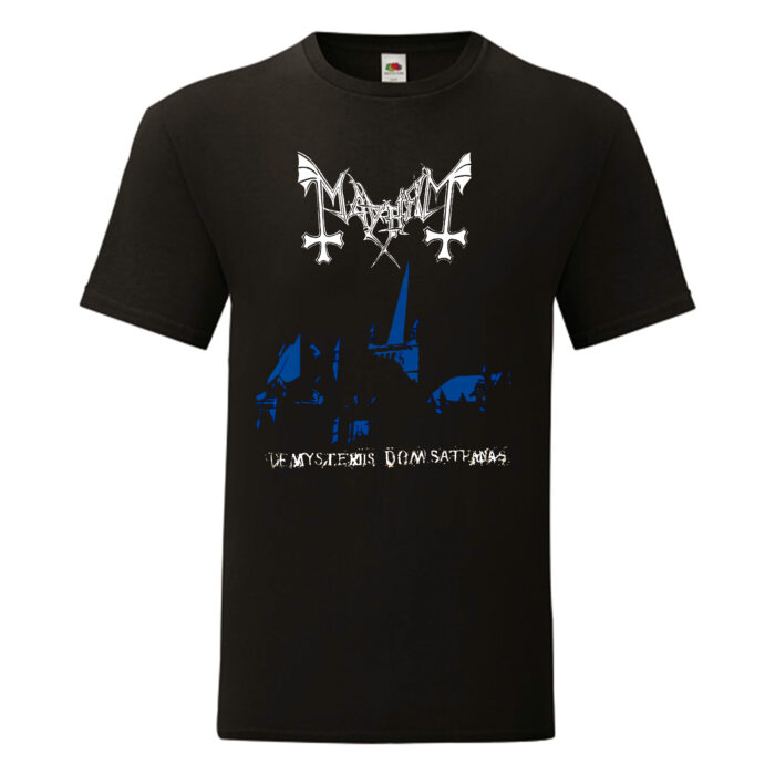 Camiseta Mayhem negra - De Mysteriis Dom Sathanas