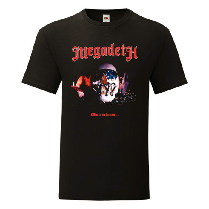 Camiseta Megadeth negra - Killing Is My Business
