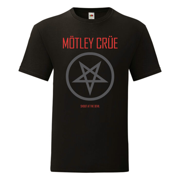 Camiseta Motley Crue negra - Shout At The Devil