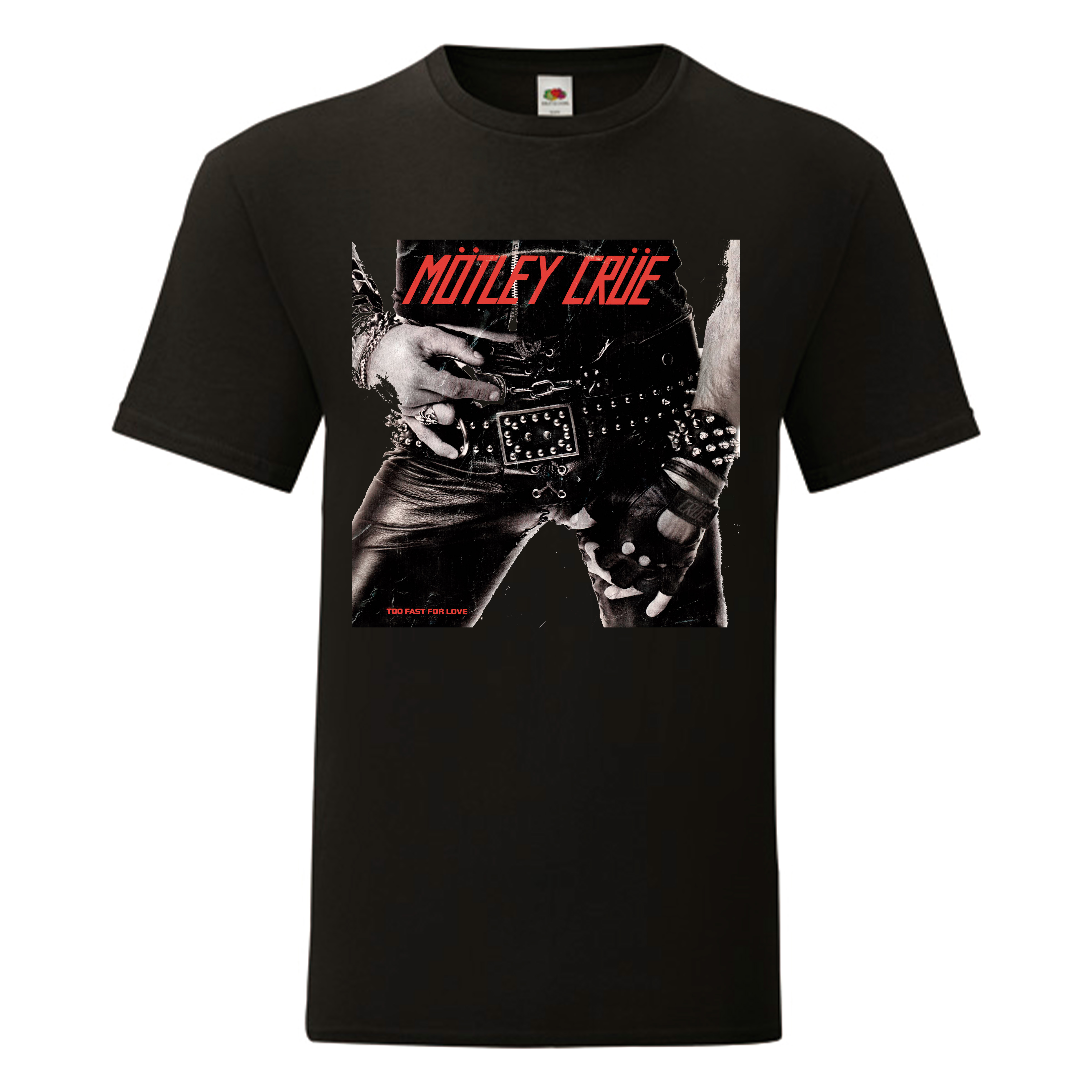 Camiseta Motley Crue negra - Too Fast For Love