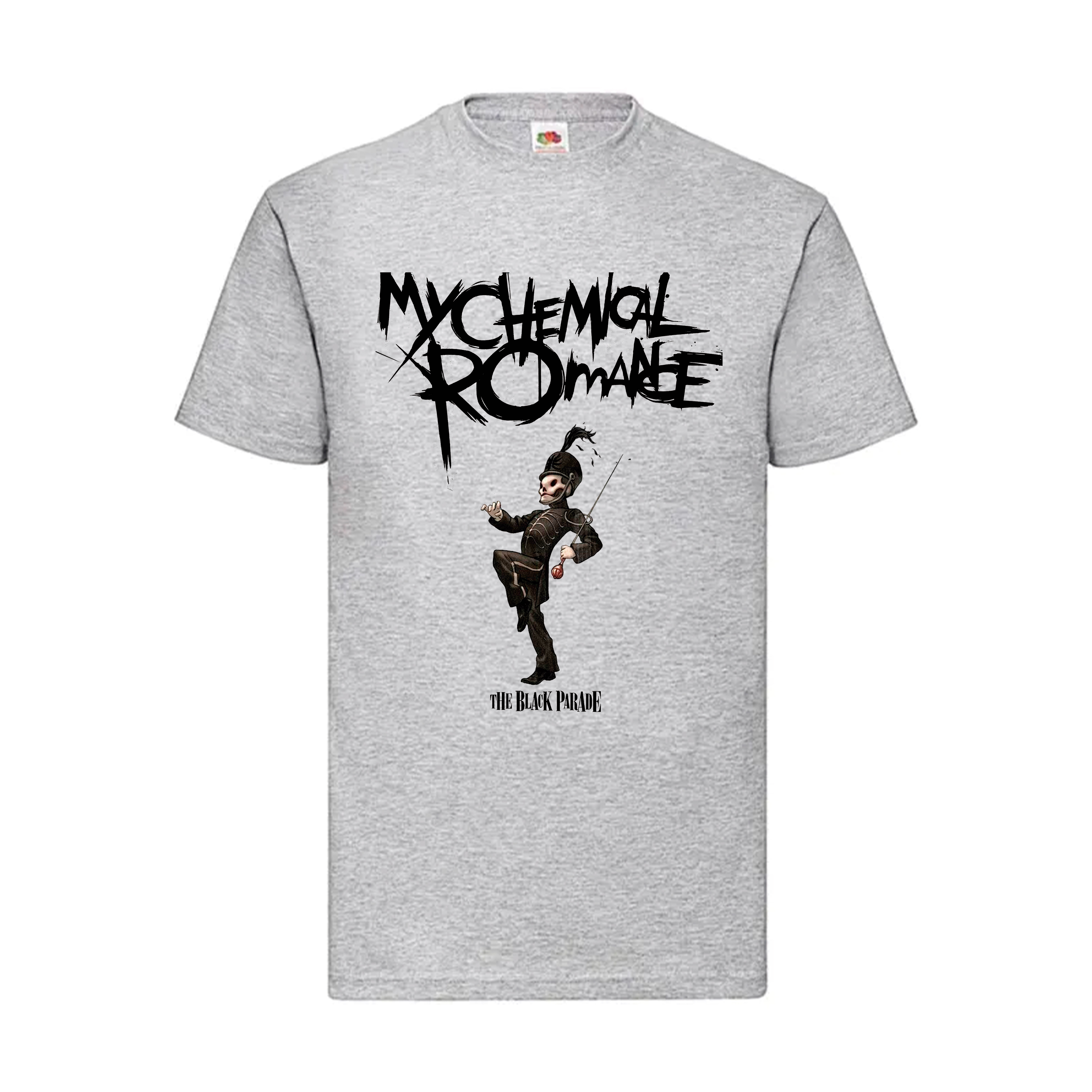 Camiseta My Chemical Romance gris jaspeado - The Black Parade