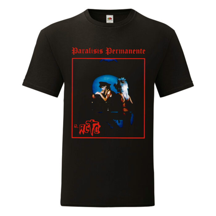 Camiseta Parálisis Permanente negra - El Acto