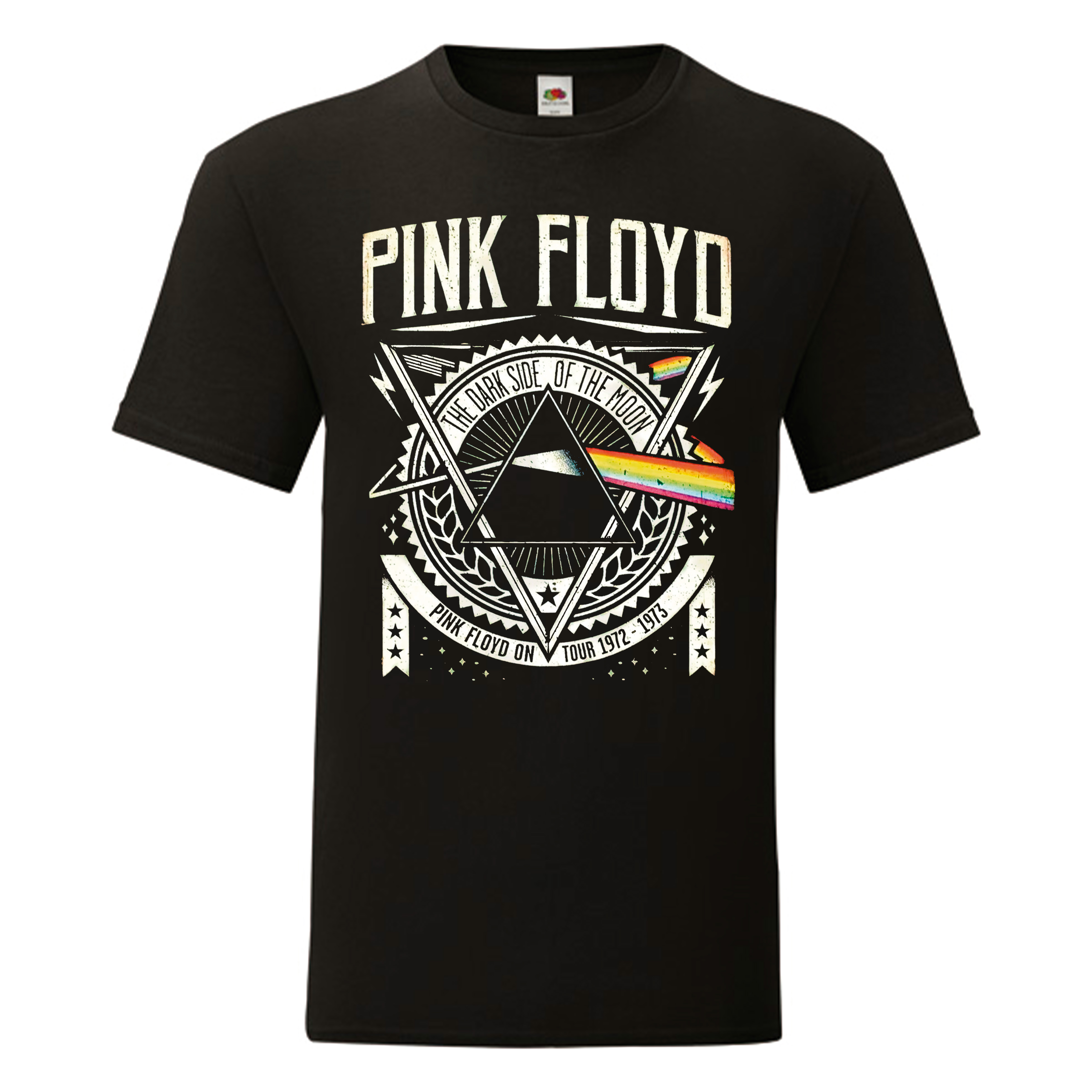 Camiseta Pink Floyd negra - Dark Side Of The Moon Tour Poster