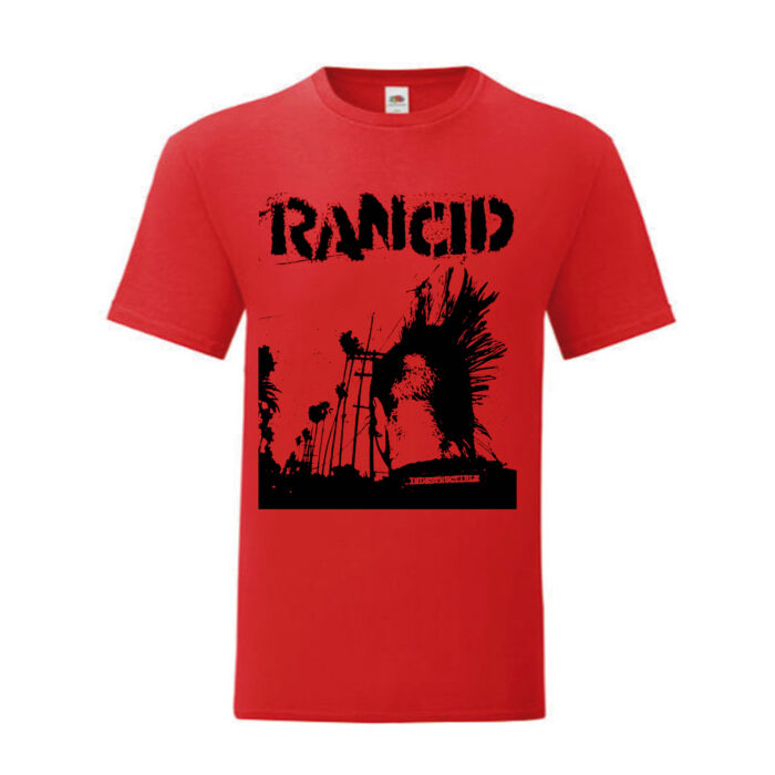Camiseta Rancid roja - Indestructible