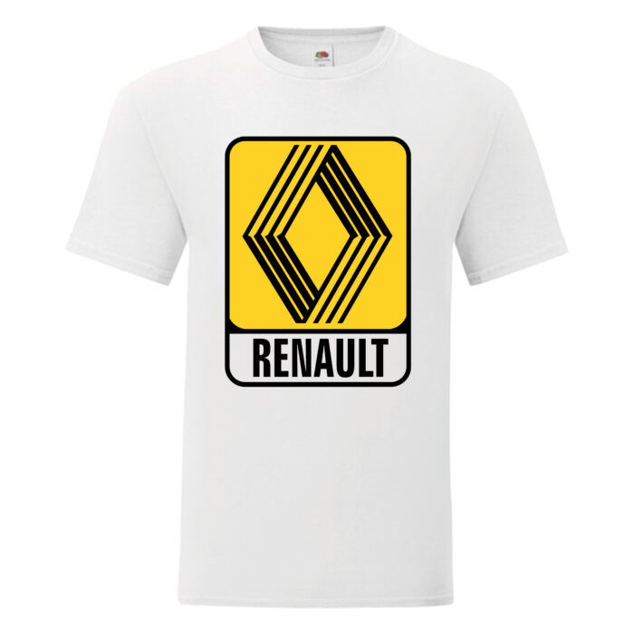 Camiseta Renault blanca - Logo