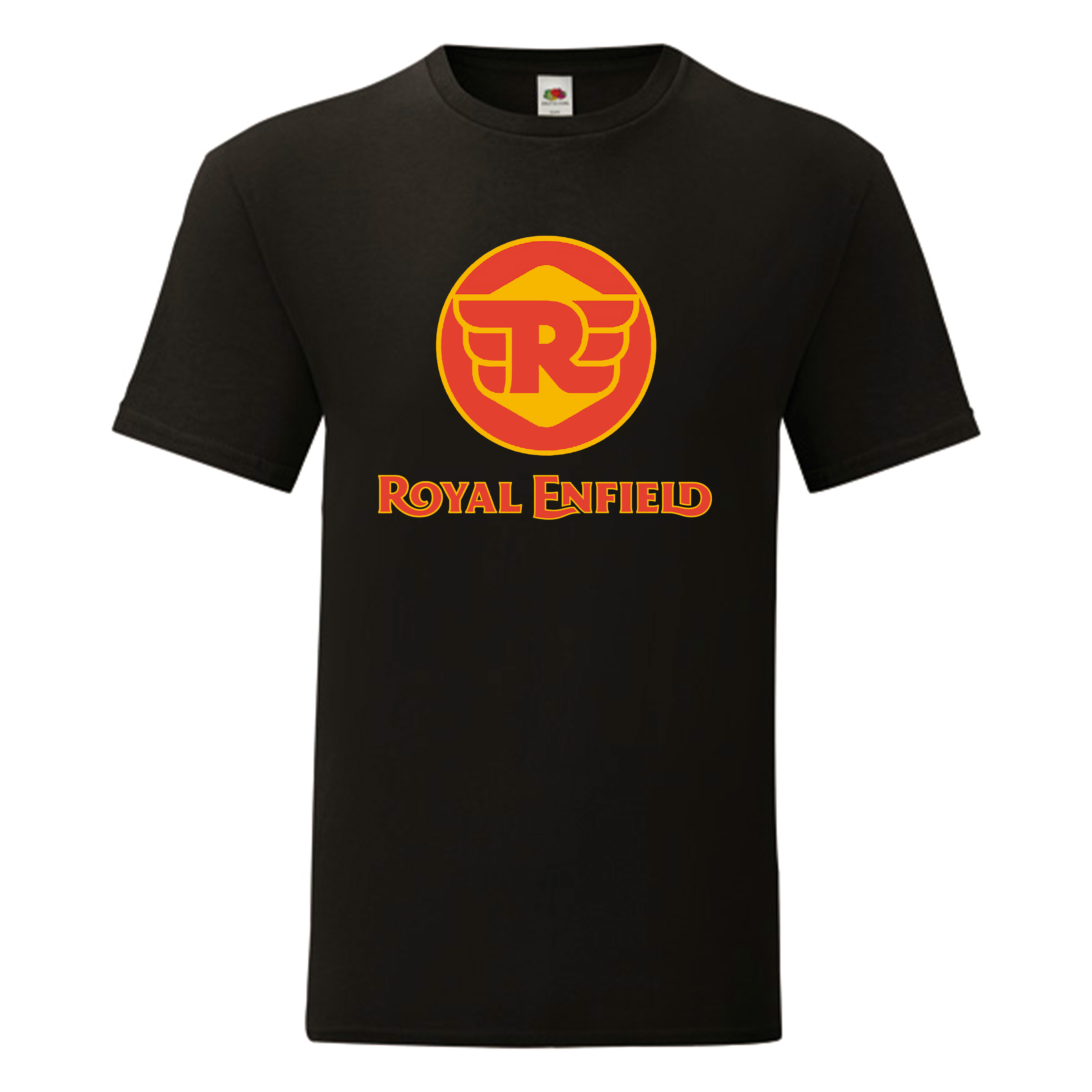 Camiseta Royal Enfield negra - Logo