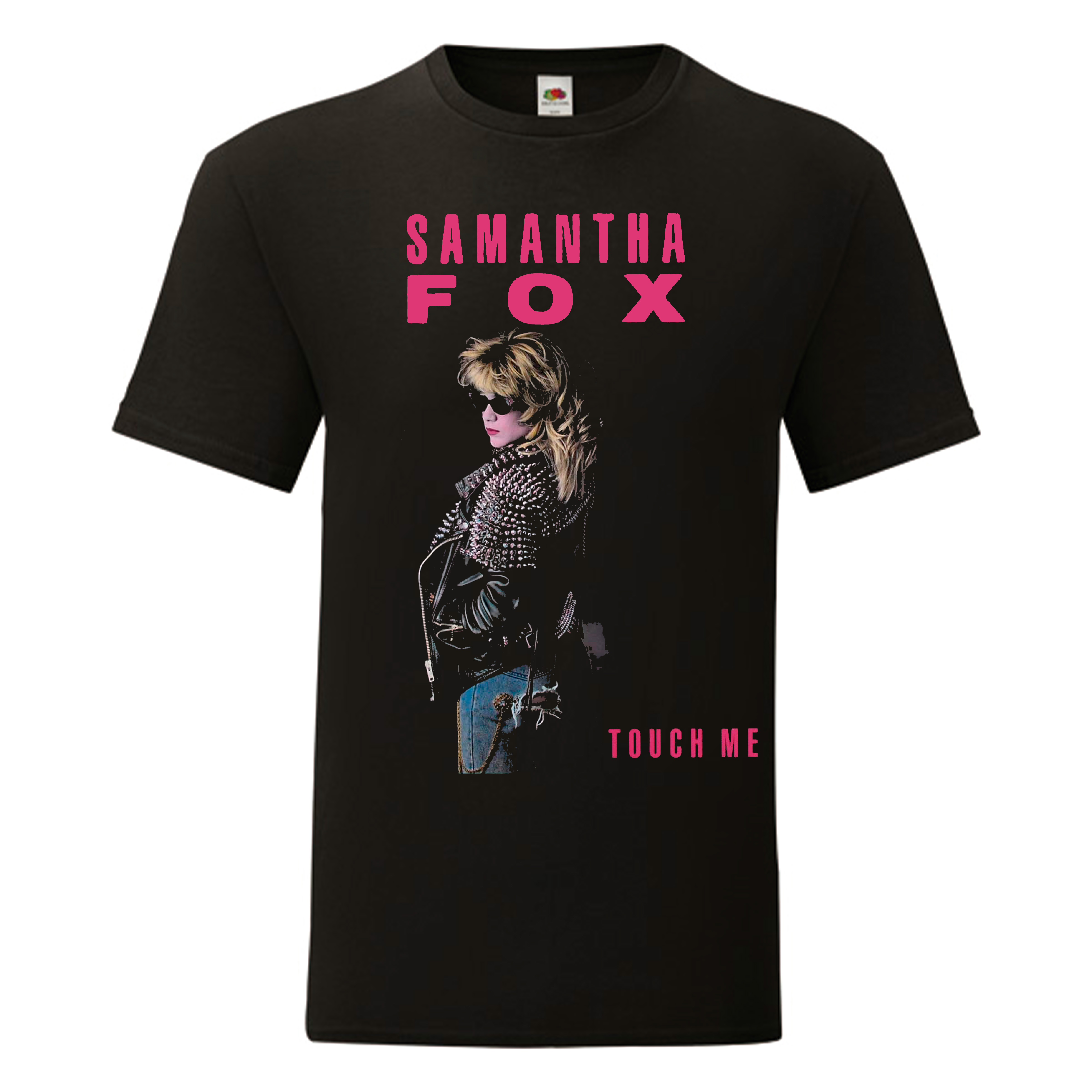 Camiseta Samantha Fox negra - Touch Me