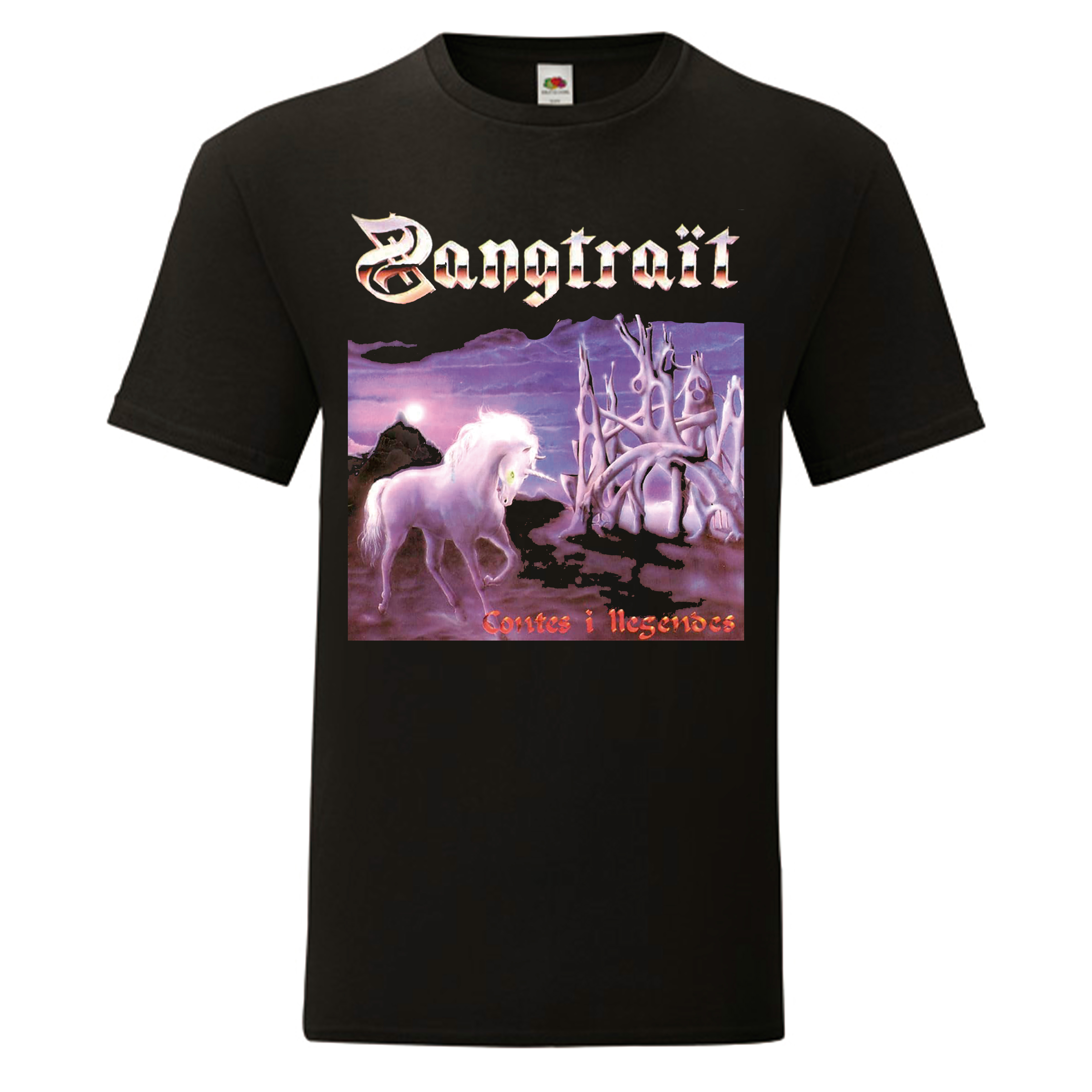 Camiseta Sangtraït negra - Contes I Llegendes