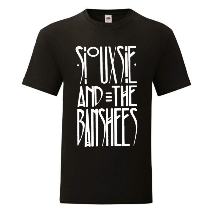 Camiseta Siouxsie And The Banshees negra - Logo