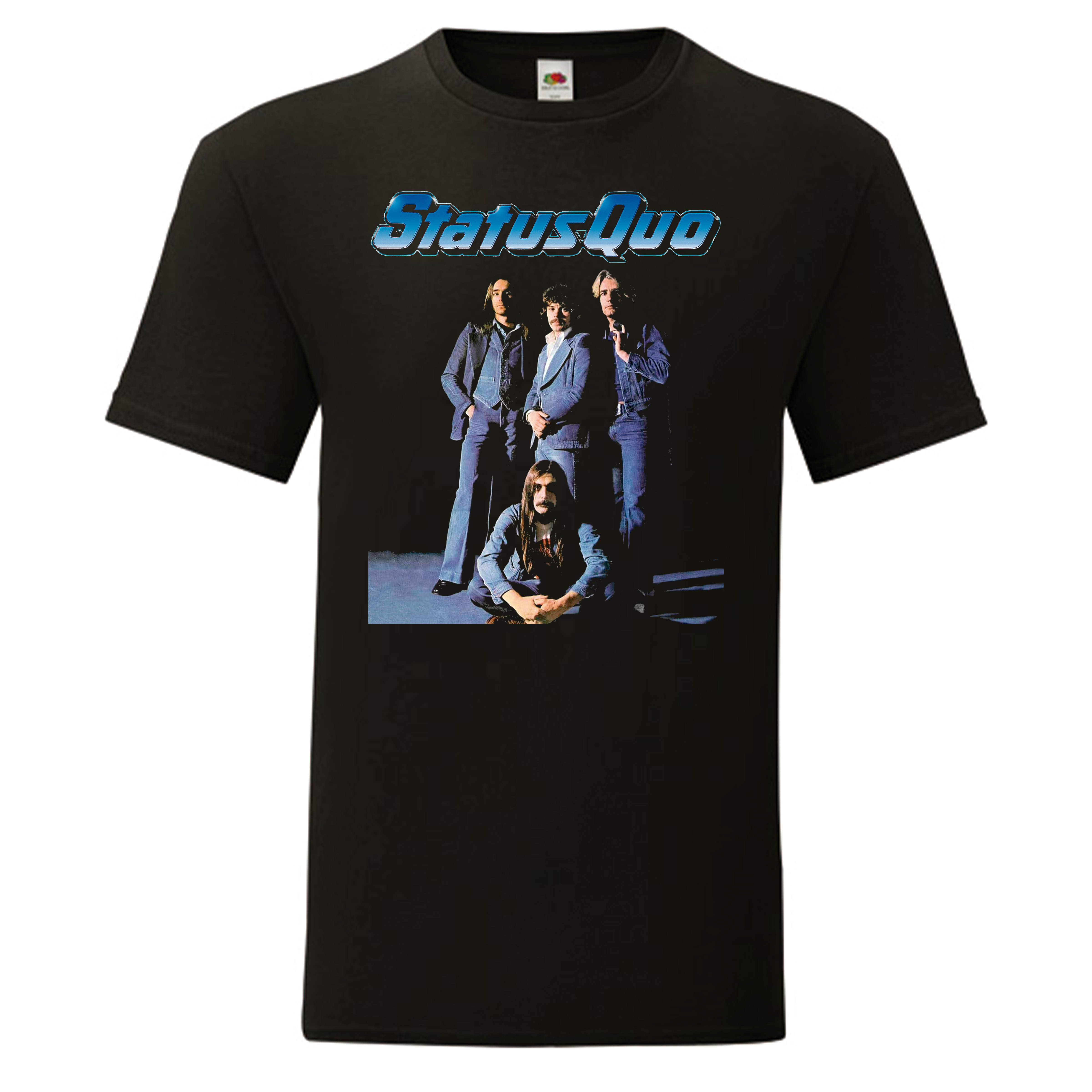 Camiseta Status Quo negra - Blue For You