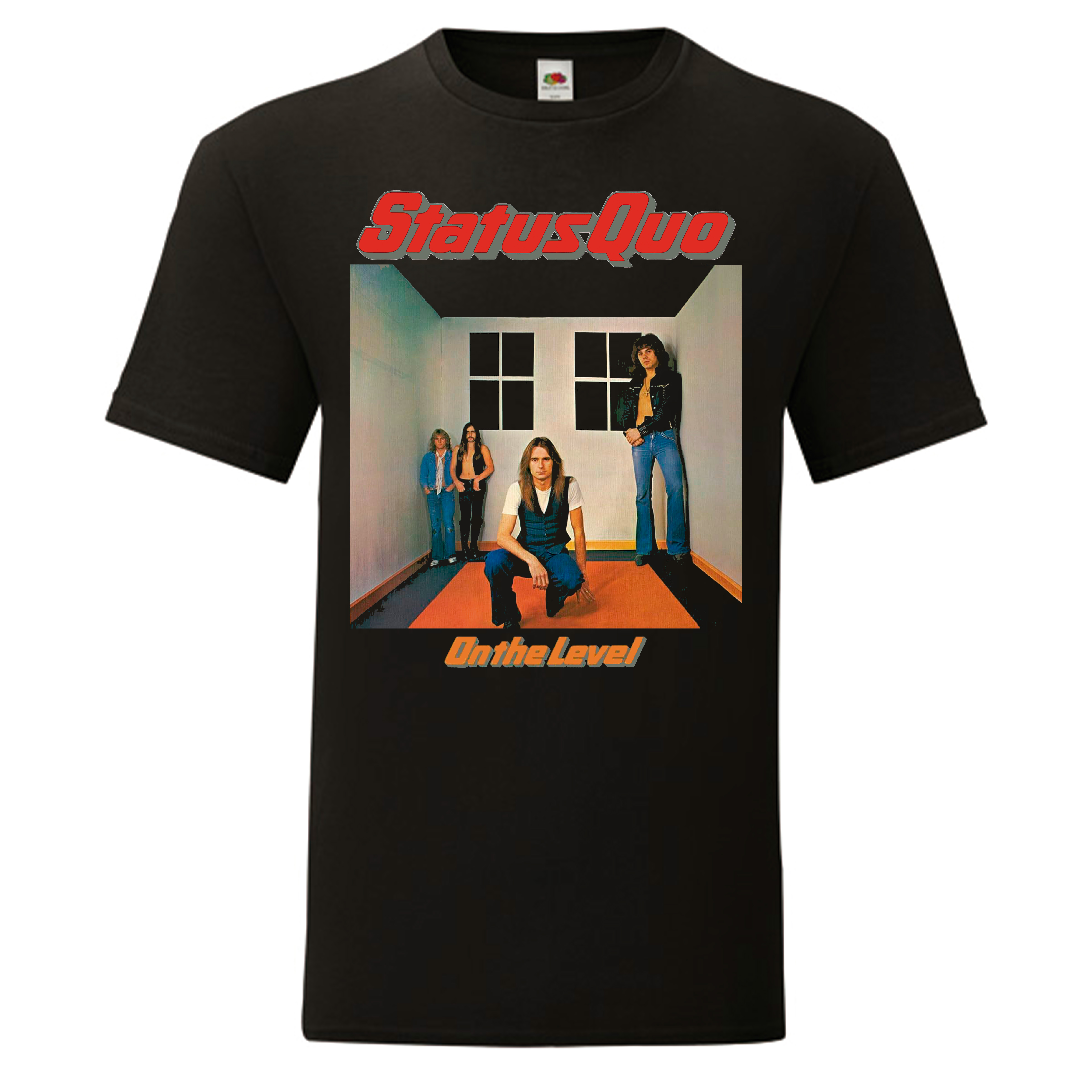 Camiseta Status Quo negra - On The Level